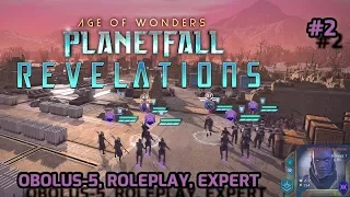 Age of Wonders: Planetfall - Revelations Expert + Roleplay, Obolus-5, Campaign Part #2 Shipwreck