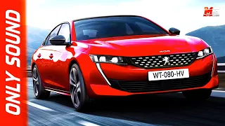 NEW PEUGEOT 508 2020 - FIRST TEST DRIVE ONLY SOUND