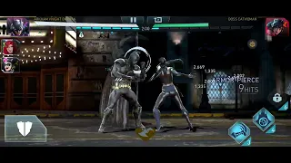 [Free to play: Injustice 2 Mobile] - Solo Raid Kingdom of Madness H2T4 Master Thief Catwoman ONESHOT