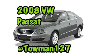 How to unlock a 2008 Volkswagen Passat with a dead battery or key fob