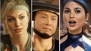 Celebrities in Mortal Kombat 11 (Angelina Jolie,Scarlett Johansson,Gal Gadot,Donnie Yen)[DeepFake]