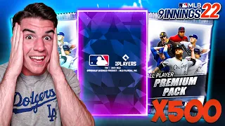 PULLING ANOTHER DIAMOND PRIME! 500 Premium Pack Opening! - MLB 9 Innings 22