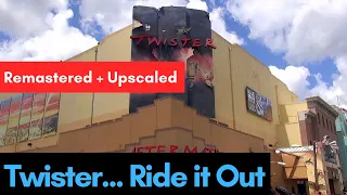 Twister...Ride it Out | Universal Studios Florida | 8K Remastered and Upscaled