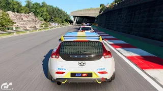 Gran Turismo 7 | Volvo V40 T5 R-Design 'RM Tuned - Deep Forest Raceway [4KPS5]