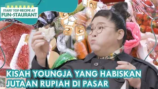 Youngja Habiskan Jutaan Rupiah Di Pasar |Fun-Staurant|SUB INDO|210409 Siaran KBS World TV|