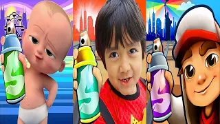 Subway Surfers New York 2023 vs Baby Run vs Tag with Ryan Gameplay HD