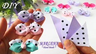 Минимум материала и времени! ✨ БАНТИКИ-МАЛЮТКИ МК/DIY