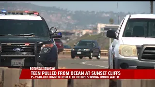 Teen Pulled From Ocean At Sunset Cliffs