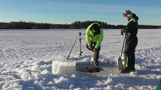 TALVIVERKOT TAKAISIN JÄRVEEN JA KALATUPA PYYNTIIN