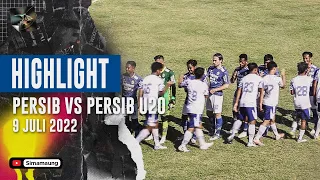 HIGHLIGHT GAME INTERNAL PERSIB VS PERSIB U20