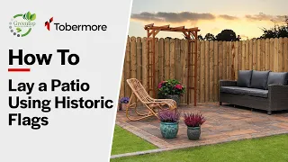 How to lay a patio using Tobermore Historic Flags