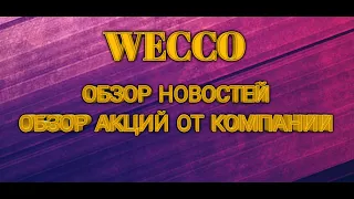 Новости WECCO, profit-bot, prizmwector, wecauto, wec