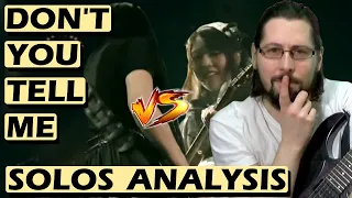 Band Maid DON'T YOU TELL ME Guitar Battle Analysis