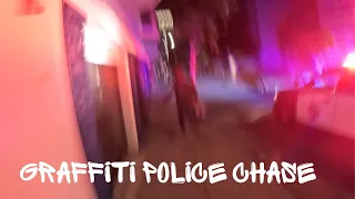 GRAFFITI POLICE CHASE | Crazy City Bombing Till Arrest