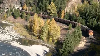 Railfanning BNSF's Hi Line Subdivision - 10/15/17 // Trinity Rail Productions