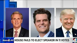 House fails to elect speaker in 11 votes