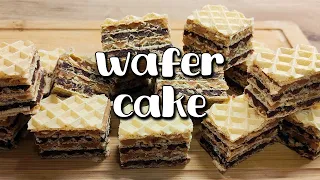 🤤 YUMMY No Bake Wafer Cake 🤤| Easy Desert in 20 minutes!