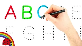 ABC alphabet song | Write the alphabet from A to Z #learnalphabets #writeabcd
