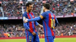 Messi and Neymar JR Breaking Ankles FC Barcelona At Redbull Arena| Go4football.