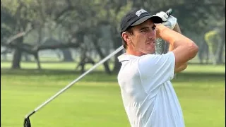 Pat Cummins and Hazlewood Playing Golf at Lahore Gymkhana Club