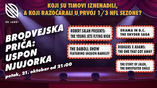 99 jardi No. 101 | NFL: Brodvejska priča: Uspon Njujorka. | Ko je iznenadio, a ko razočarao do sada?