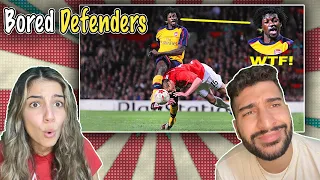 Jay & Sof React to When Defenders Get BORED in Football!