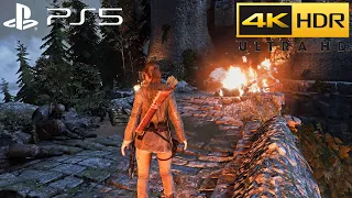 Rise of the Tomb Raider (PS5) Walkthrough + Fight (HDR 4K) Pt.11