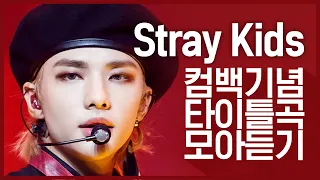 [컴백기념] 'Stray Kids(스트레이 키즈)'의 타이틀곡 모아듣기