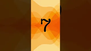 Hebrew numbers from 1 to 10. #language #learning #shorts #hebrew  #hebrewlanguage  #lernen