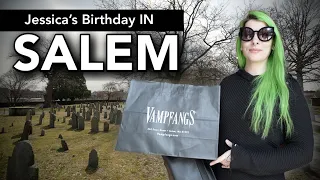 Jessica's Birthday in SALEM...and Visiting the Salem Witchboard Museum   4K
