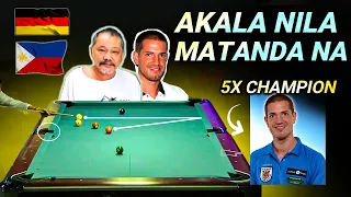 5X GERMAN CHAMPION, SINAMPOLAN NI EFREN REYES