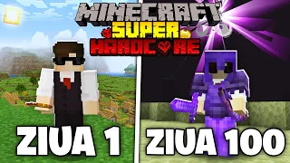 Supravietuiesc 100 de Zile pe Minecraft Super Hardcore !