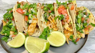 TACOS DE POLLO FÁCIL