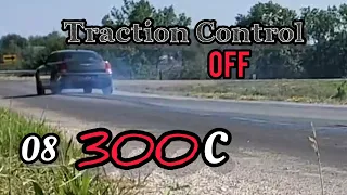 Traction control *OFF* test                          08 Chrysler 300C