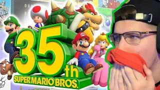 REACTION to Super Mario Bros. 35th Anniversary Direct! (Super Mario 3D All Stars & MORE!)