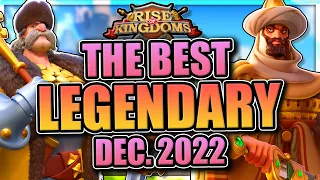 Legendary commander tier list [December 2022] Rise of Kingdoms