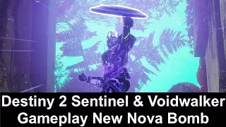 Destiny 2 - Sentinel & Voidwalker Crucible Gameplay, New Nova Bomb & Blink Returns