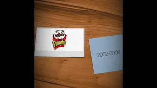 Pringles logo evolution (1967-2022) #pringles #shorts