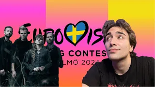 ITALIAN GUY REACTS TO GAATE with " ULVEHAM " | Eurovision 2024, Norway's national selection