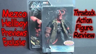 Hellboy, Previews Exclusive, By Mezco, Throwback Action Figure Review