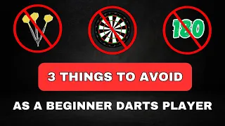 3 Mistakes to AVOID as a Beginner Darts Player!