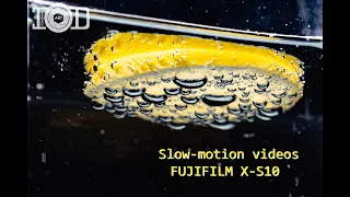 Slow motion video 240 fps Fujifilm X-S10