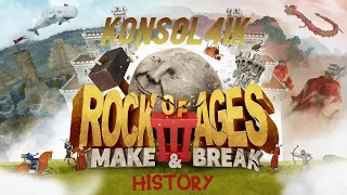 Rock of Ages 3: Make and Break PS5 4K HDR НАЧАЛО ИСТОРИИ! УЧИМСЯ КАТАТЬ ШАРЫ (Часть1)