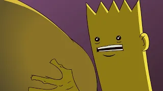 OneyPlays Animated: Bart Kisses Milhouse