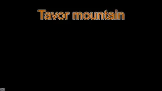 Tavor mountain