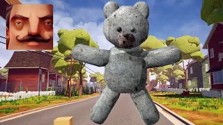 Hello Neighbor - My New Neighbor Granny Teddy Bear Act 2 Gameplay Walkthrough