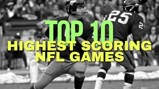 💥 Top 10 Highest-Scoring NFL Games in Regular Season History! 🏈