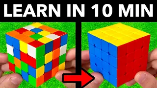 How to Solve the 4x4 Rubik's Cube in 10 Minutes (Beginners Method) [NEW]