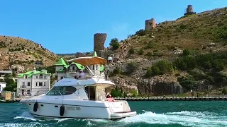 Балаклава. Морская прогулка Балаклавская бухта - мыс Айя (Крым) || Crimea. Boat trip