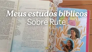 Meus estudos bíblicos sobre Rute: Panorama bíblico de Rute